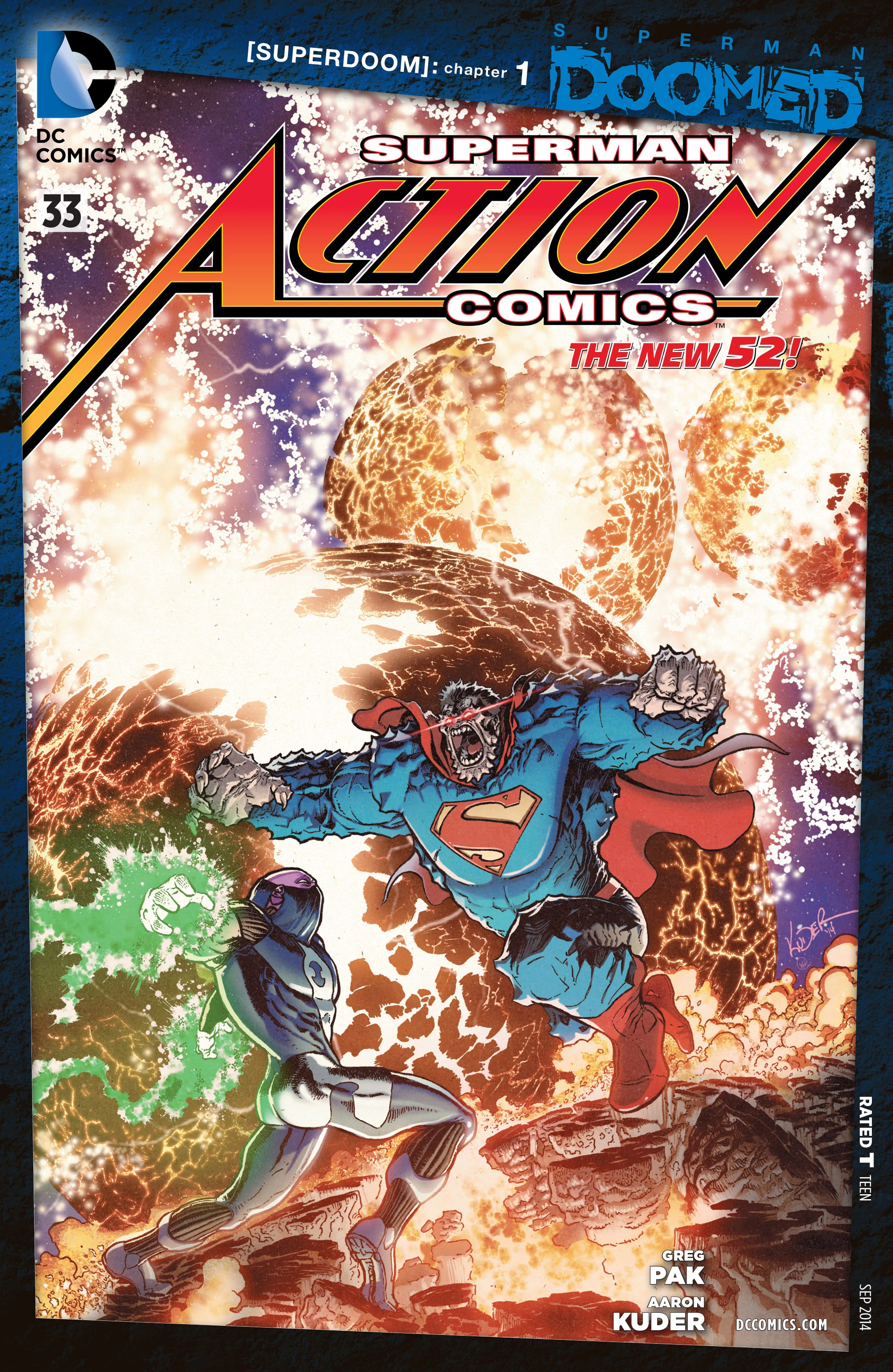 Action Comics #33 (DC, 2014 — Cover A) cover